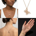 Gold Butterfly Necklace