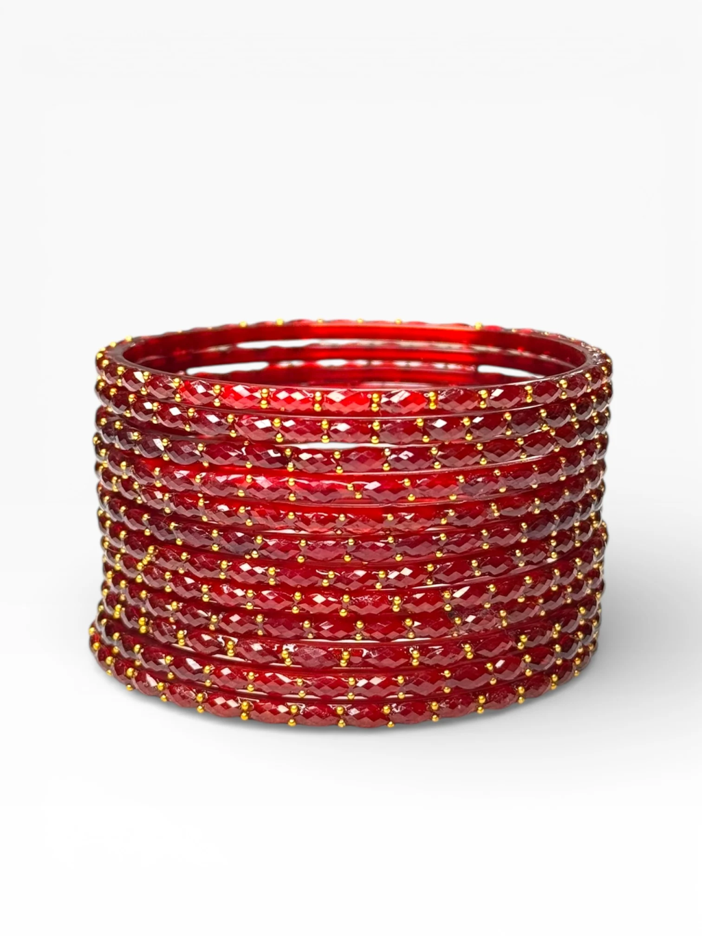 Build Your Stack: Custom 6-Piece Handcrafted Indian Glass Bangle Bundle