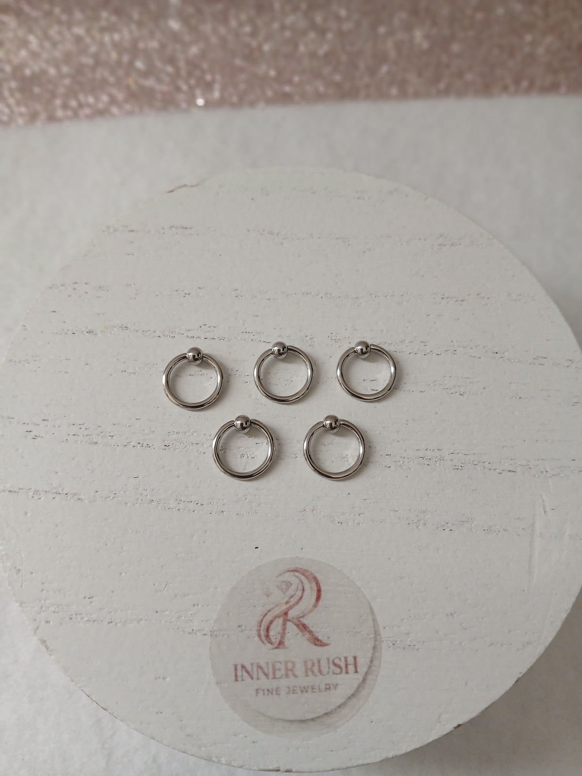 Silver Stainless Steel Body Jewelry