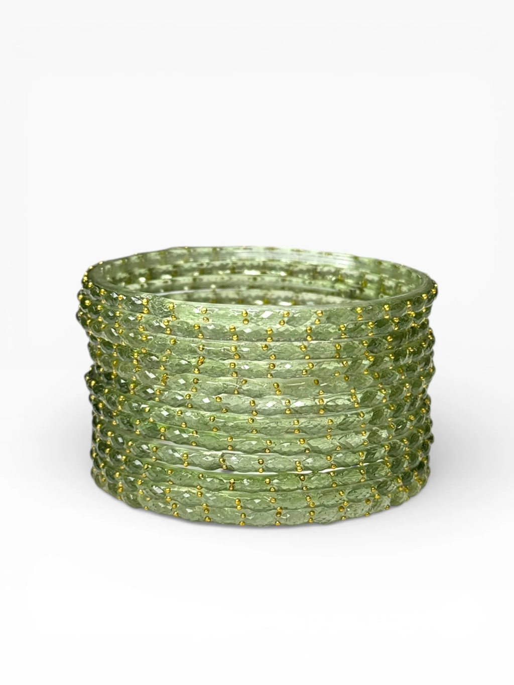 Build Your Stack: Custom 6-Piece Handcrafted Indian Glass Bangle Bundle