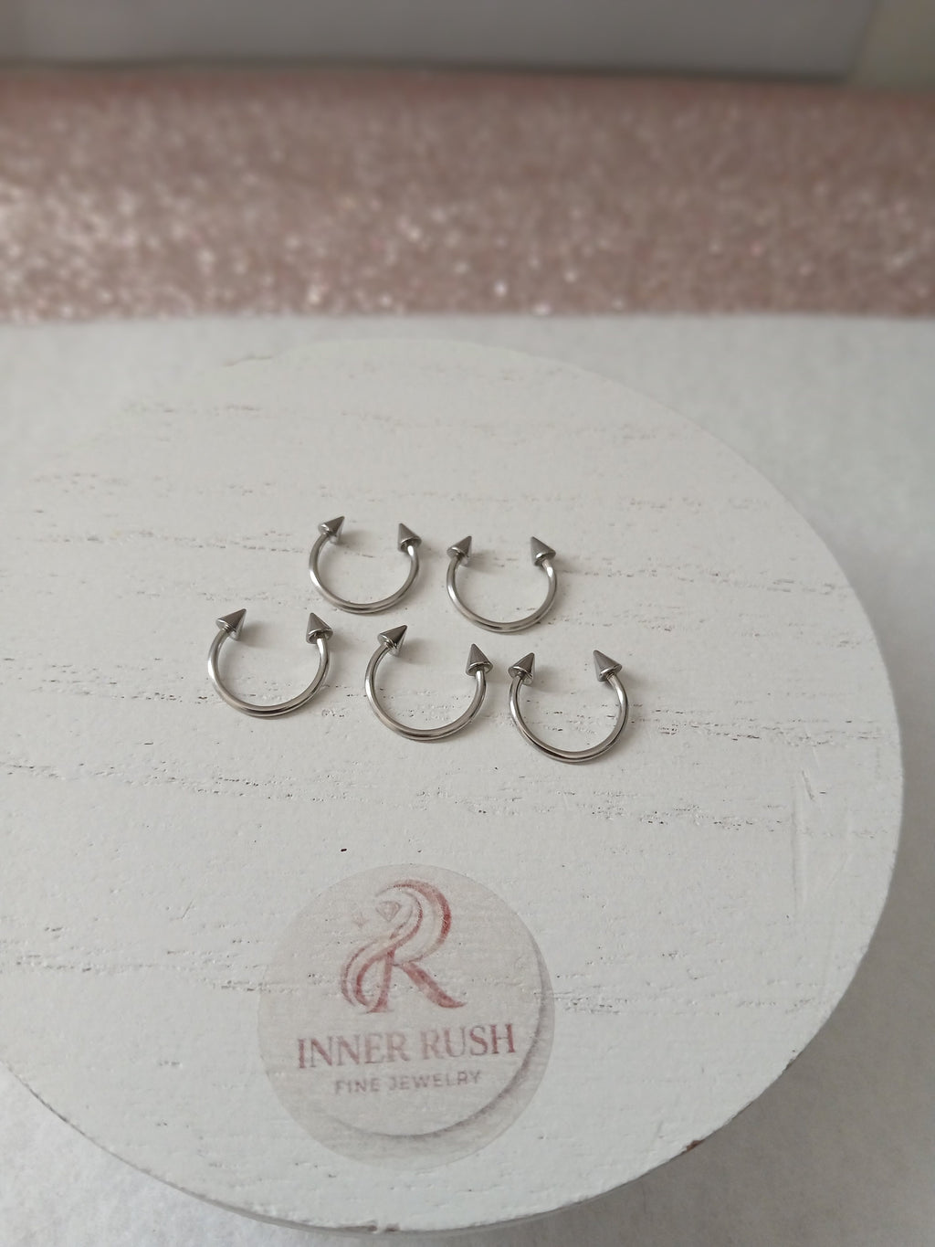 Silver Stainless Steel Body Jewelry