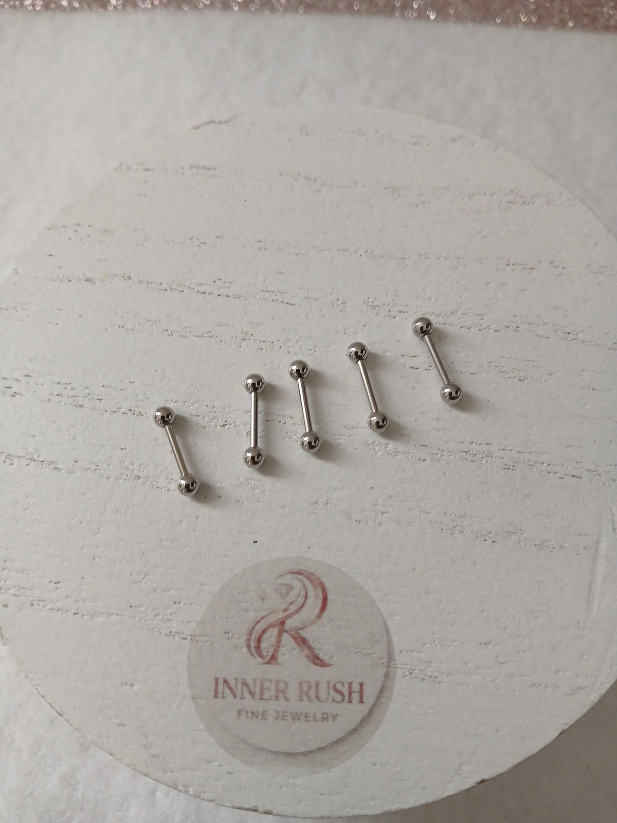 Silver Stainless Steel Body Jewelry