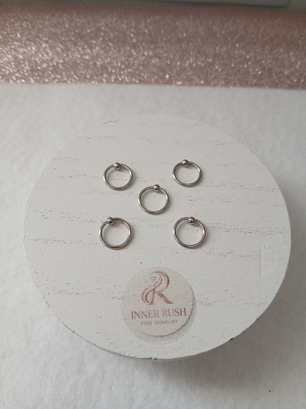 Silver Stainless Steel Body Jewelry
