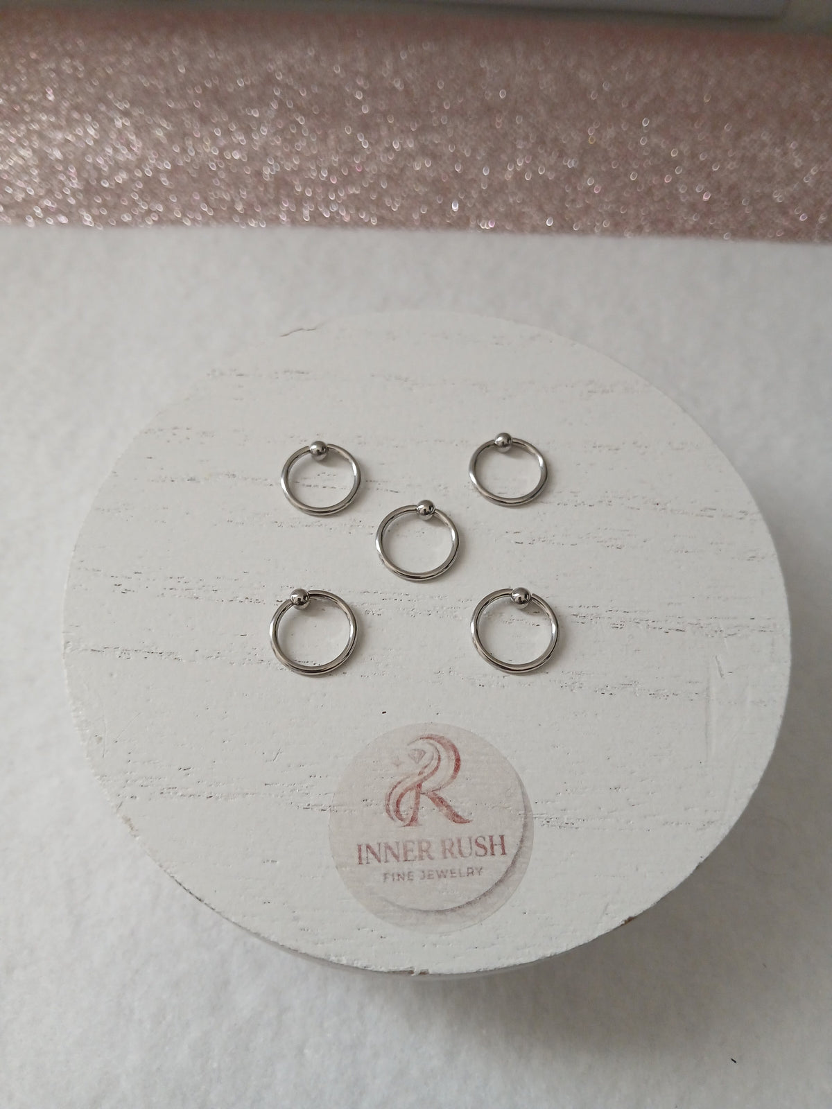 Silver Stainless Steel Body Jewelry