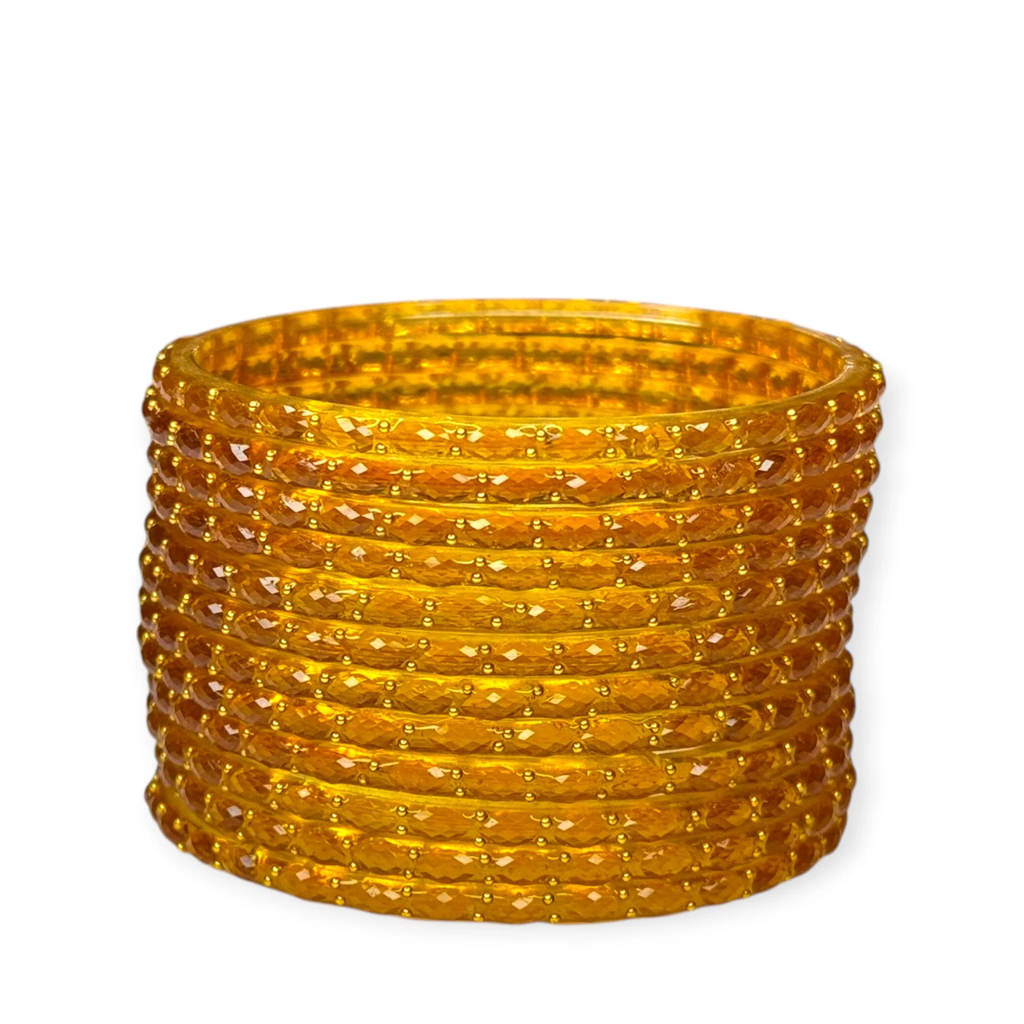 Build Your Stack: Custom 6-Piece Handcrafted Indian Glass Bangle Bundle