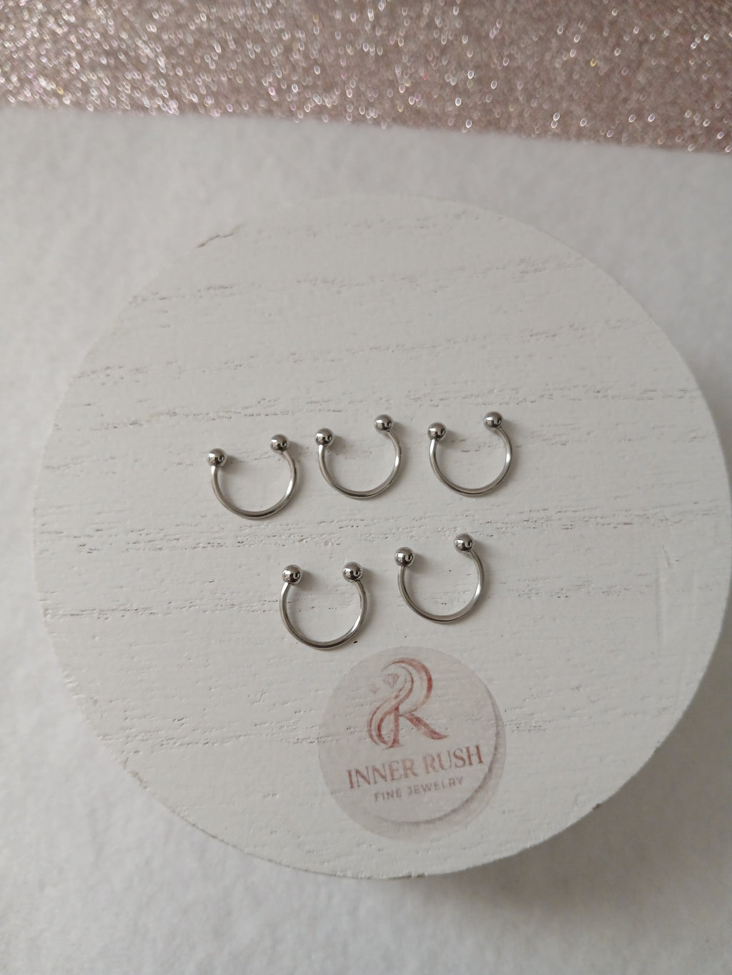 Silver Stainless Steel Body Jewelry