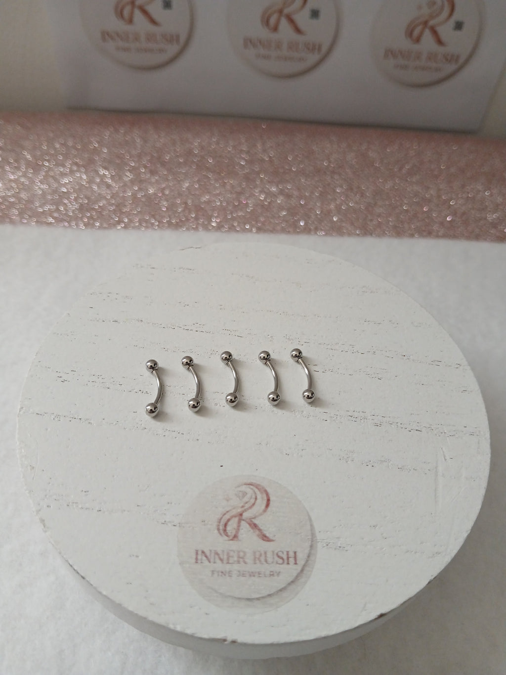 Silver Stainless Steel Body Jewelry