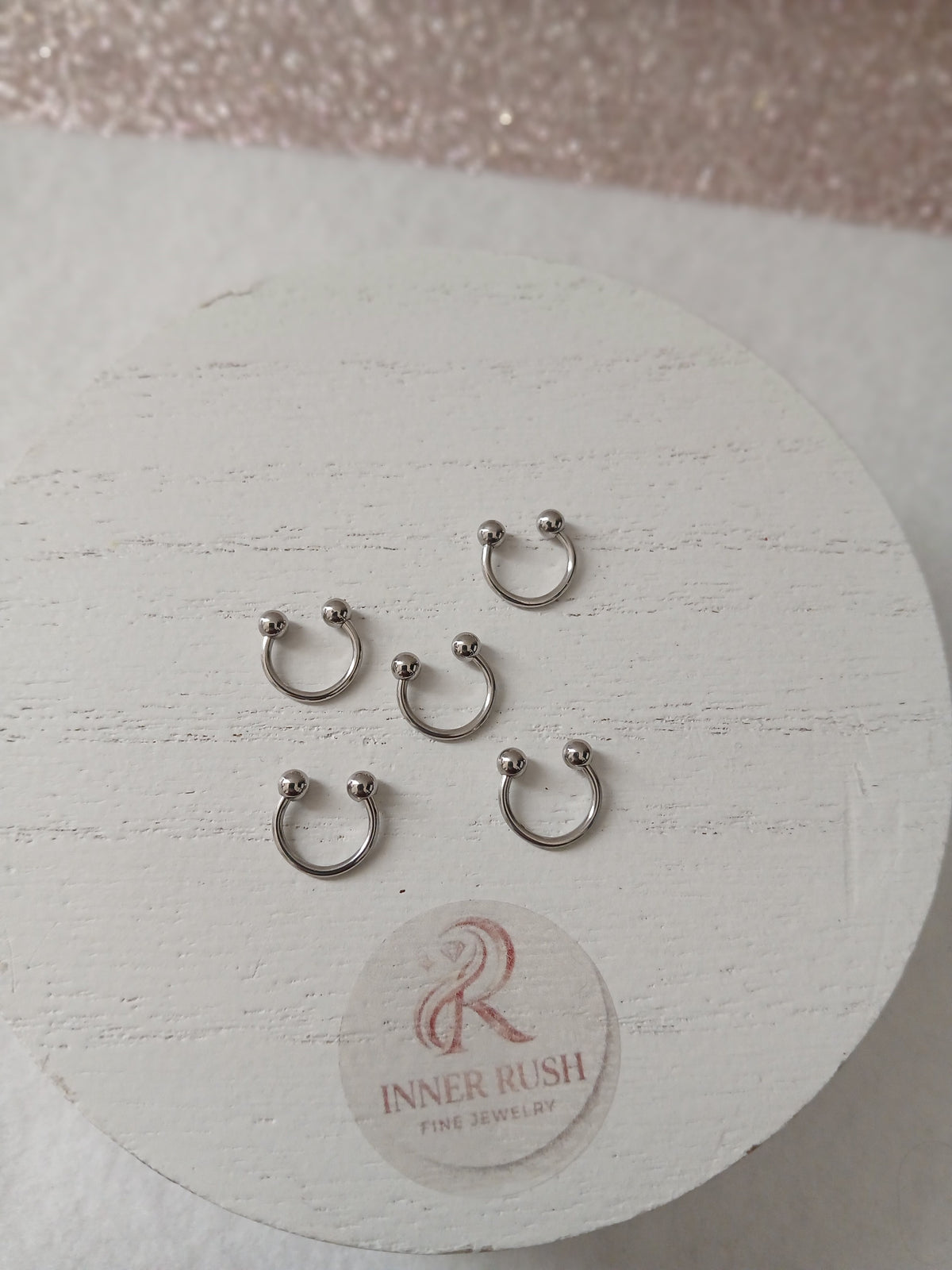 Silver Stainless Steel Body Jewelry