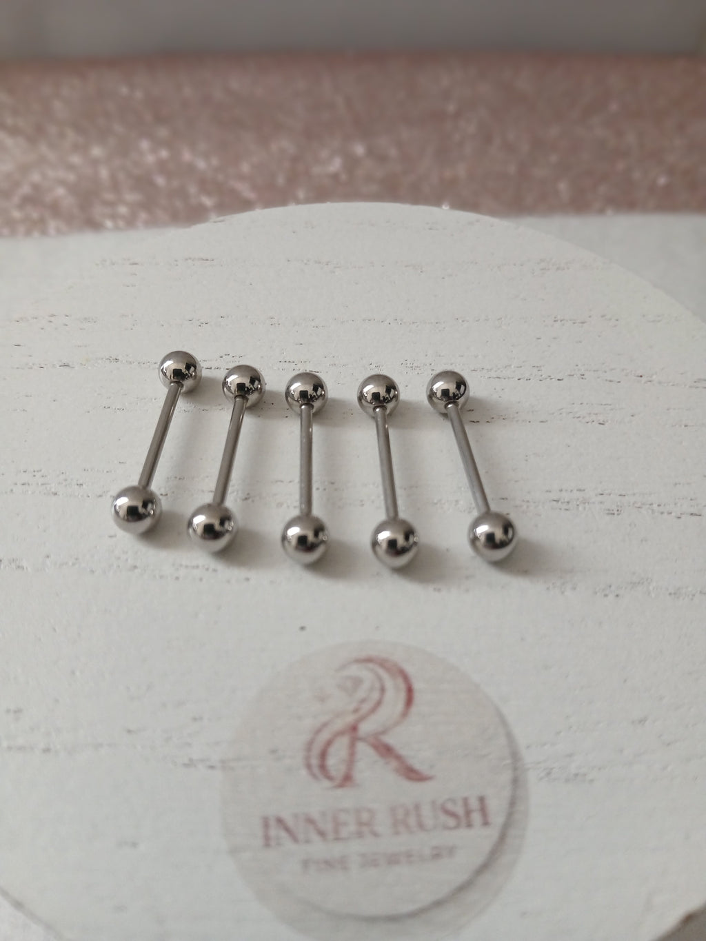 Silver Stainless Steel Body Jewelry