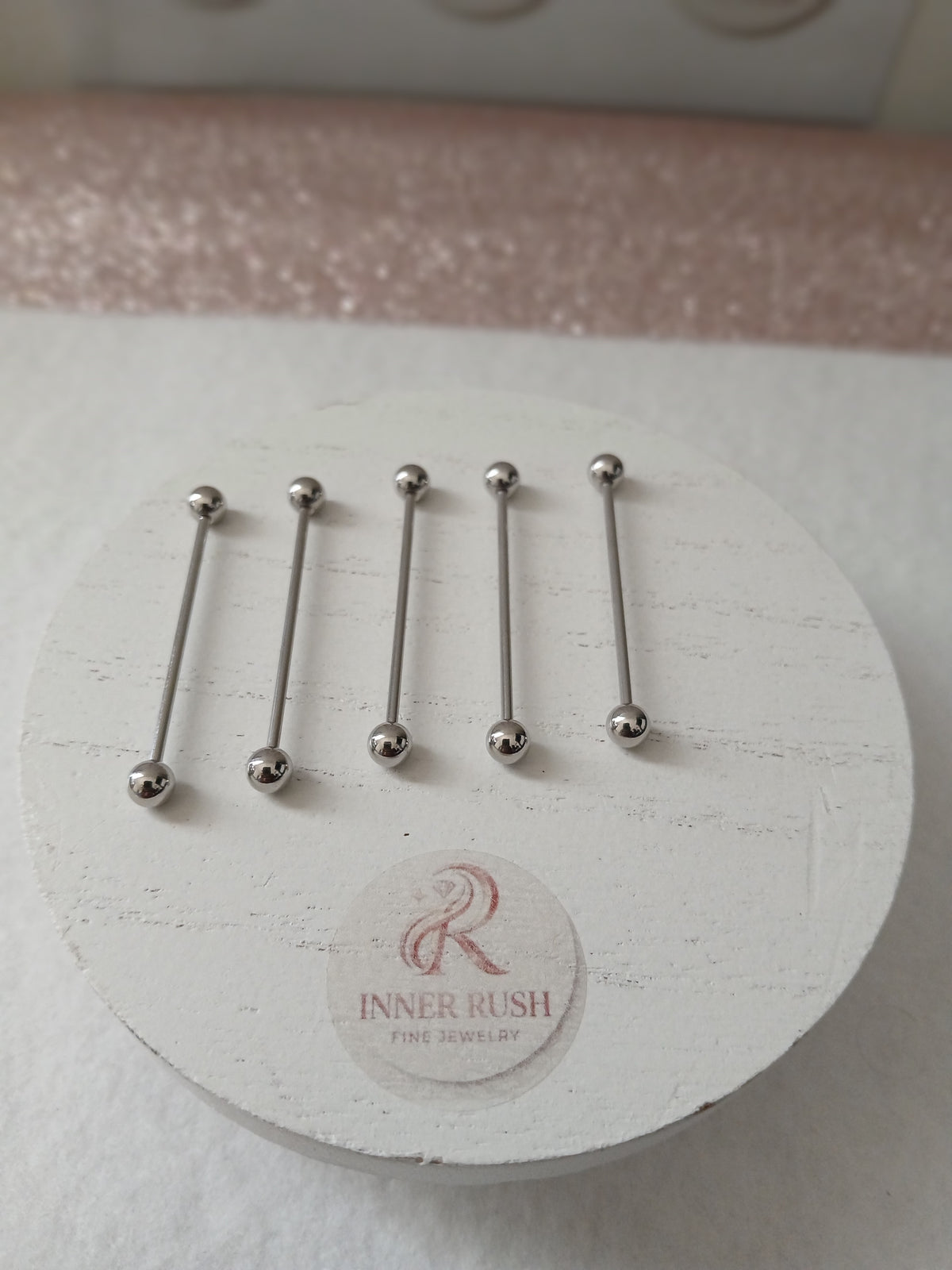 Silver Stainless Steel Body Jewelry